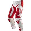 Fox Racing Honda 360 Men's MX Motorcycle Pants w/ Free B&F Heart Sticker Bundle - Red/White