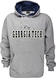 Georgia Tech Yellow Jackets Automatic Fleece Grey Hooded Sweatshirt