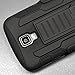 Galaxy S4 Case Kujian Full-body Rugged Dual Layer Hybrid Protective Cover Belt Clip Holster Kickstand Bumper Case for Samsung Galaxy S4