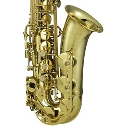 Cecilio Lacquer Alto Saxophone w/ Carrying Case and Accessories