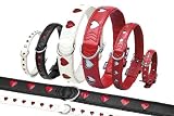 Eigenschaften Karlie  / Halsband ART LEATHER PLUS HEART in 3 Farben und 8 Größen (von 27cm bis 60cm)