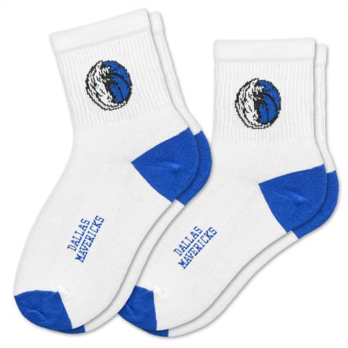 NBA Dallas Mavericks Kids Socks, 2-Pack, Youth