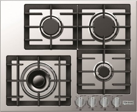 Verona Designer Series Vectgm244ss 24 Gas Cooktop With 4 Burner