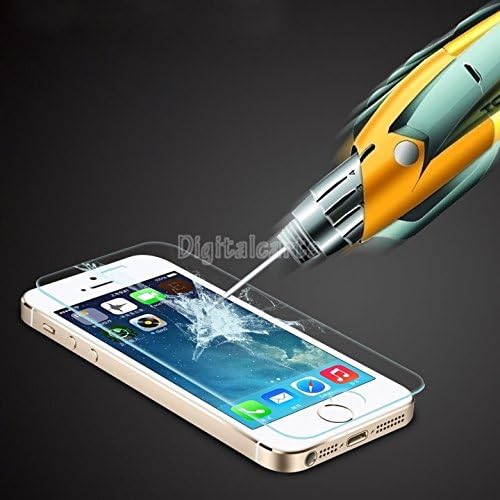 1pc 0.4mm Ultra Thin HD Clear Tempered Glass Screen Protector Cover Guard Film for iPhone 5/5S/5C SV003896