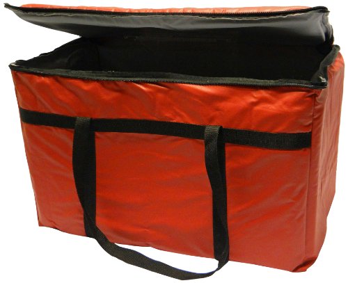 Phoenix 13-Inch by 22-Inch by 10-Inch Insulated delivery bags, Red On Sale