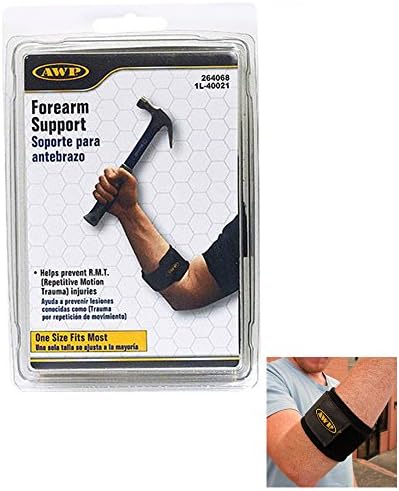 1 Forearm Support Band Adjustable Strap Brace Compression Support Sprain Splint