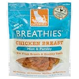Catswell Breathies for Cats, Chicken Breast, Mint and Parsley, 2-Ounce Pouches (Pack of 10)