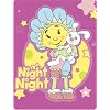 Fifi & The Flowertots Night Night Fleece Blanket, Multi, 120 x 150 Cm
