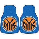 FANMATS NBA New York Knicks Nylon Face Carpet Car Mat