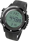 [Lad Weather] Watch Running Outdoor Digital Compass Altimeter Chronograph Weather Forecast German Sensor Outdoor Wrist Sport Watches (Climbing/ Running/ Walking/ Camping) Men's