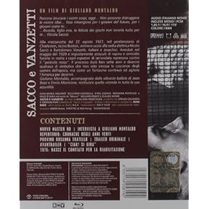 Sacco e Vanzetti [Blu-ray] [Import anglais]