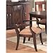 Kitchen & Housewares : Set of 2 Broadway Cherry Finish Solid Wood Dining Arm Chairs