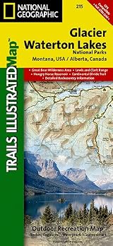TI Map #215- Glacier/Waterton Lakes National Park