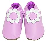 Daisy Baby Pink, cute soft leather baby shoes, Medium 6-12 Months [並行輸入品]