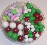 Scott's Cakes 4-Pack Dutch Mints, Christmas Jordan Almonds, Christmas Malt Balls, & Jordan Almonds