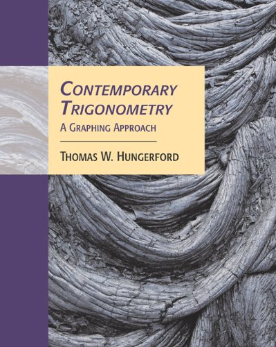 Bundle: Contemporary Trigonometry: A Graphing Approach (with CD-ROM and iLrn Tutorial) + Student Solutions Manual