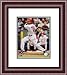 Los Angeles Angels Framed Garret Anderson Photo 15 X 18 - Cherry