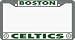 Boston Celtics License Plate Frame