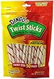 Dingo Twist Treat Sticks, Rawhide Chews With Chicken.10 OZ (50-PACK) (P-45022)