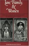 Law, Family, and Women: Toward a Legal Anthropology of Renaissance Italy