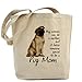 CafePress Pug Purse Tote Bag - Standard Multi-color