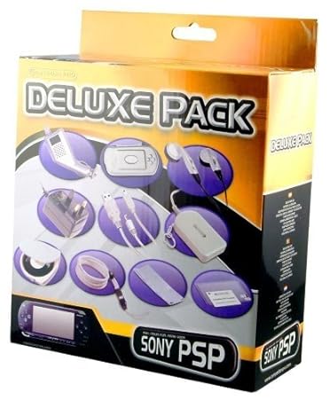 Powerplay Silver Deluxe Accessory Pack (PSP) [Importación inglesa]