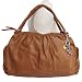 Ruched Charm Satchel Handbag
