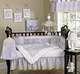 JoJo Designs 9-Piece Baby Designer Crib Bedding Set - Purple Dragonfly Dreams