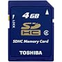 ���� SDHC�J�[�h 4GB SD-M04GR5W2 Class2