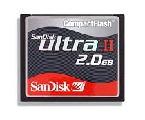 Sandisk 2GB Ultra II 15MBS Compact Flash CF Card - Retail Pack