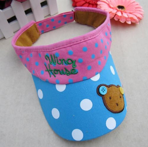 Child fashion Bear Lovely baby Sun-shading Hat Baby Sun Visor Hat Great gift for kids (color 2)