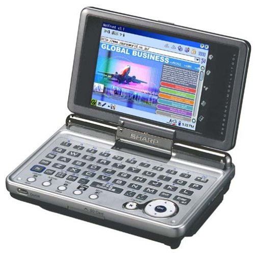 Sharp Zaurus SL-C1000 Hanheld PDA Linux Mini-Laptop
