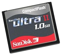 SANDISK ULTRA ll CF 1GB CARD