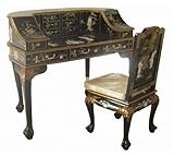 Deluxe Oriental Dresser With Chair Set Deluxe Oriental Dresser With Chair Set
