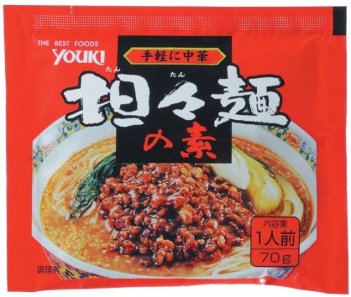Cover image : ユウキ食品 担々麺の素(アルミパック 70g