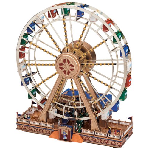 Mr. Christmas Gold Label Worlds Fair Animated Musical Miniature, Ferris Wheel Mr. Christmas Gold Label Worlds Fair Animated Musical Miniature, Ferris Wheel