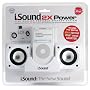DreamGear i.Sound 2x Power Foldable Speaker System for iPod and MP3 Players (White)