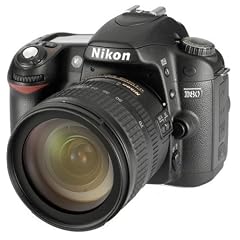 Nikon D80 SLR-Digitalkamera (10 Megapixel) Kit inkl. 18- 70mm 1:3,5-4,5G Objektiv