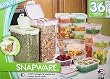 Snapware-Snap 'N Serve Stainproof Food Storage , 36 Piece Set
