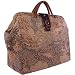 ArtisanStreet's Taupe Animal Landscape Tapestry Carpet Bag with Detachable Shoulder S...