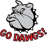Go Dawgs! Temporary Tattoos Red