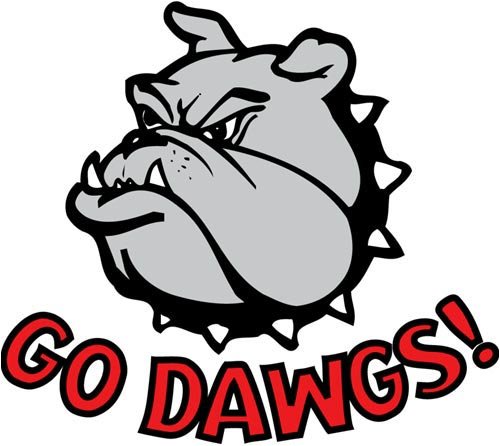 Childrens Toyshop  Sporting Goods : Go Dawgs! Temporary Tattoos Red