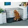 Midwest Life Stages Single-Door Folding Metal Dog Crate, 42 Inches by 28 Inches by 31 Inches