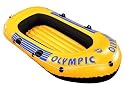 friedola 10562 - Boot Set "Olympic" mit Paddeln, L 264 x B 122 cm, Paddel L 115 cm