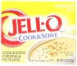 Jell-O Cook & Serve Pudding & Pie Filling, Custard Dessert, 2.9-Ounce Boxes (Pack of 24)