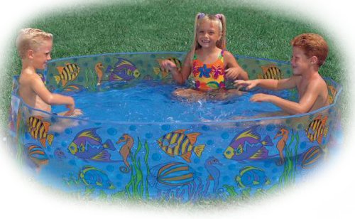 Crystal Clear 6 ft Snap Set Style Kiddie Pool