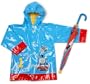 Western Chief Toddler/Little Kid Thomas the Tank Engine Jacket and Umbrella Set,Blue,4 Toddler