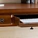 SEI Classic Medium-Mahogany Desk with 2 Drawers and Keyboard Tray