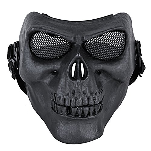 Coxeer M02 Skull Mask Cool Skeleton Airsoft Face Mask Halloween Mask
