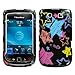 Snap-On Protector Hard Case for Blackberry 9800 TORCH - Chalk Board Stars Design thumb